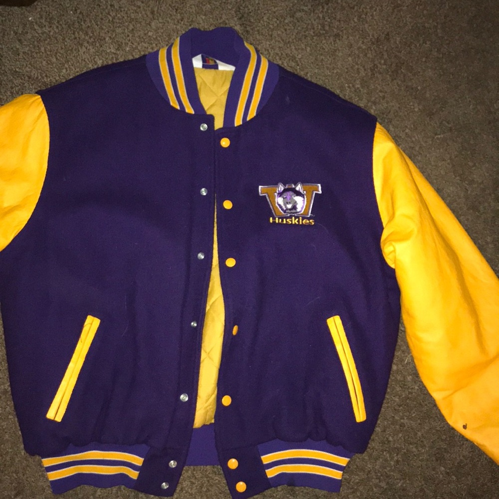 HUSKY LEATHER MANS JACKET